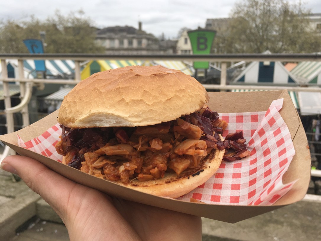 Pulled Jackfruit Bap from Bia Kitchen, Norwich Market