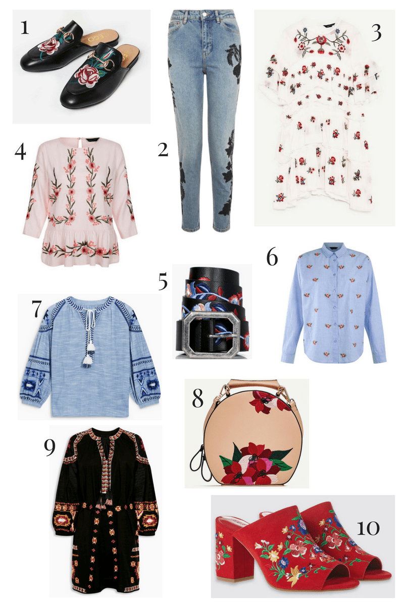 Embroidery wishlist