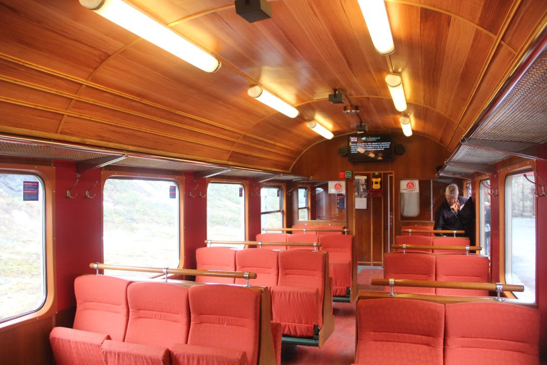 Flam railway train