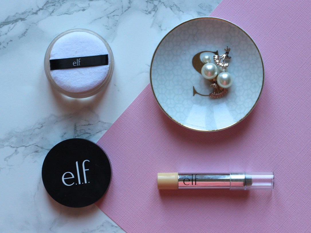 e.l.f b bare concealer and hd powder review