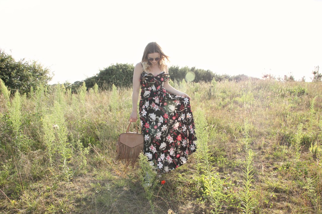 New Look floral maxi dress
