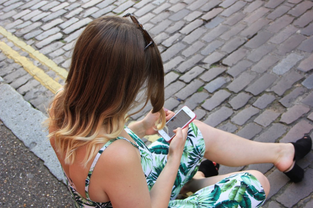 New Look jumpsuit with mules