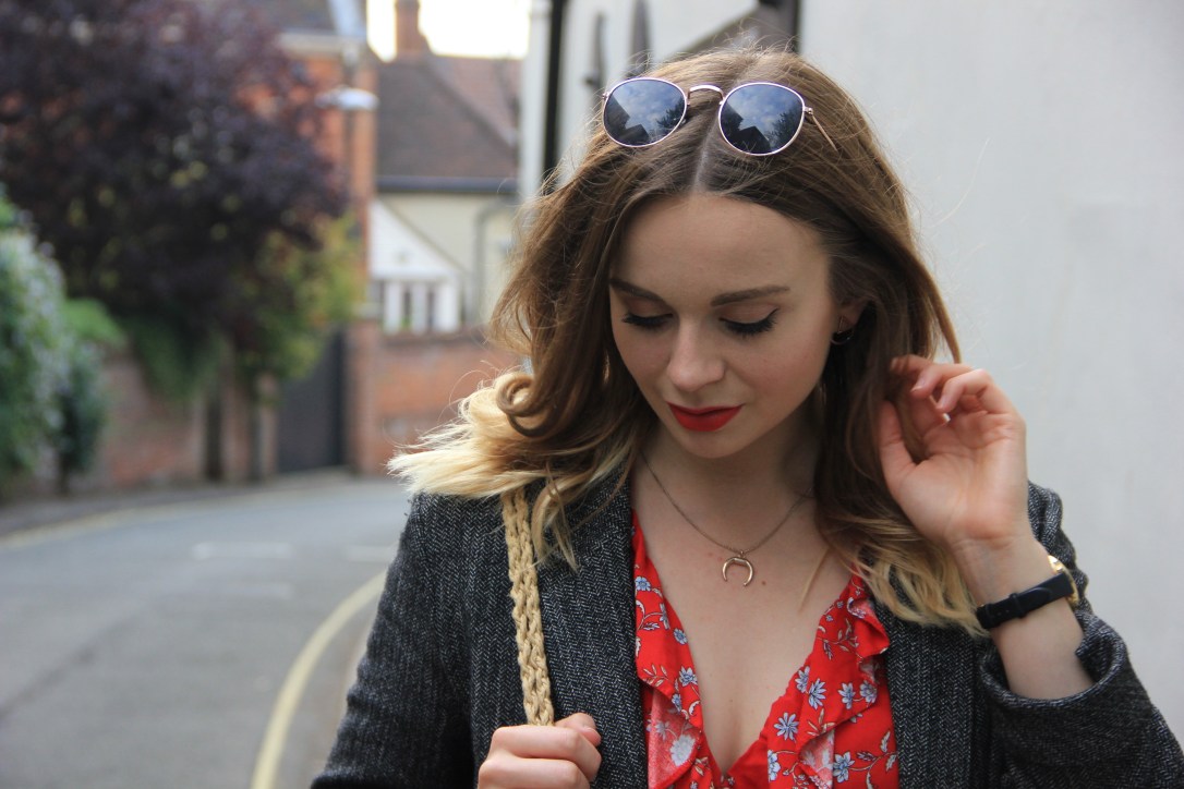 Styling a tea dress for work