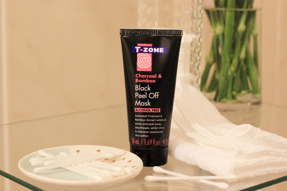 T-Zone Charcoal and Bamboo Black Peel Off Mask Review