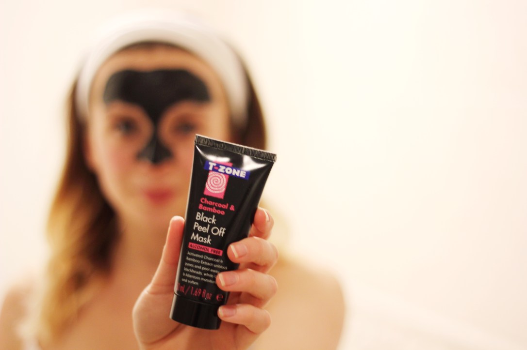 T-Zone Charcoal and Bamboo Black Peel Off Mask Review