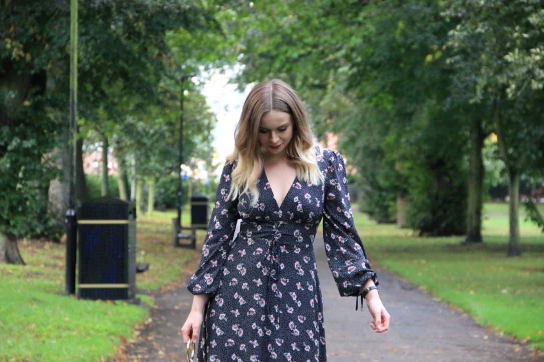 New Look Autumnal midi dress