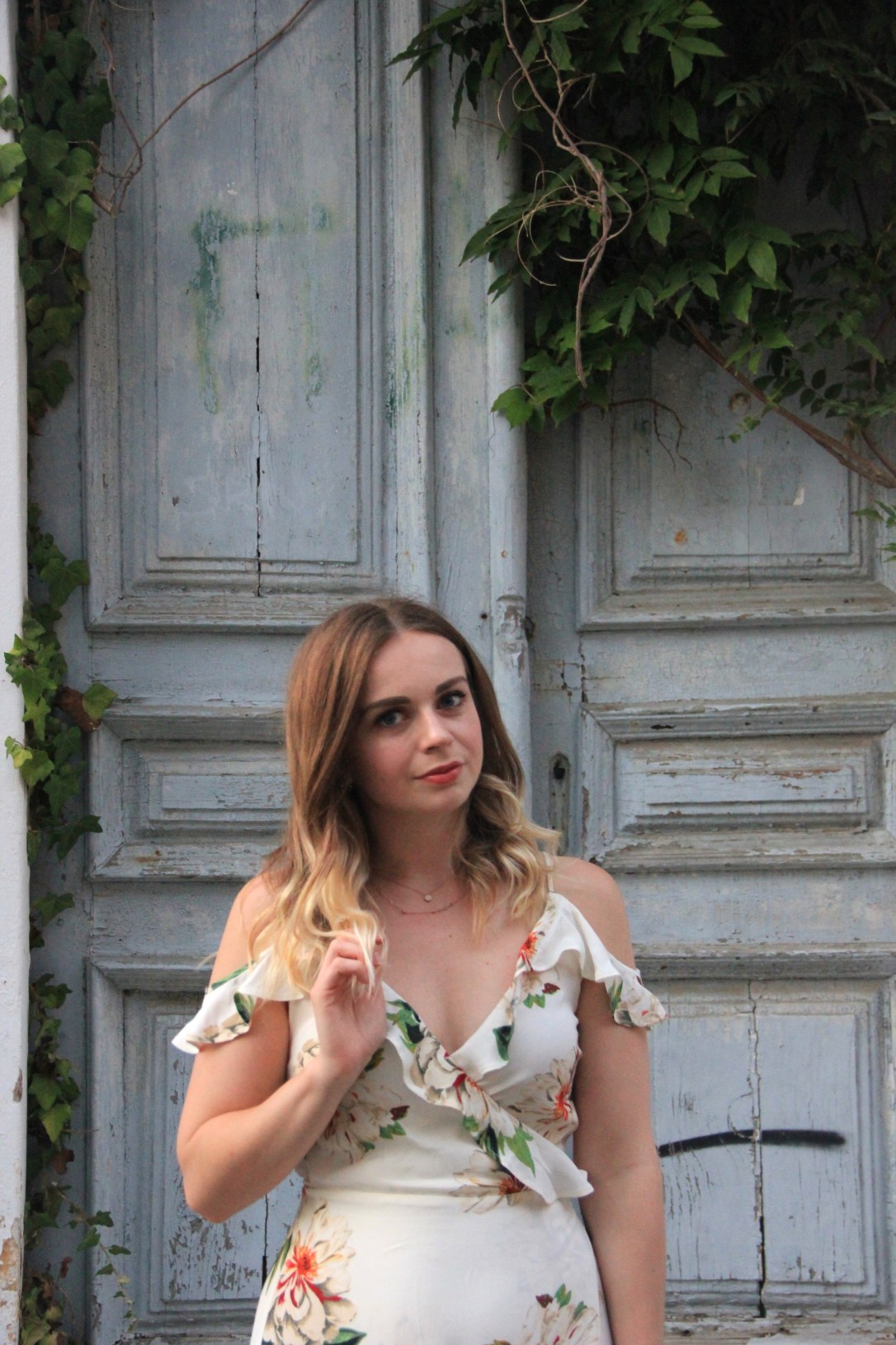 Holiday style Topshop wrap dress