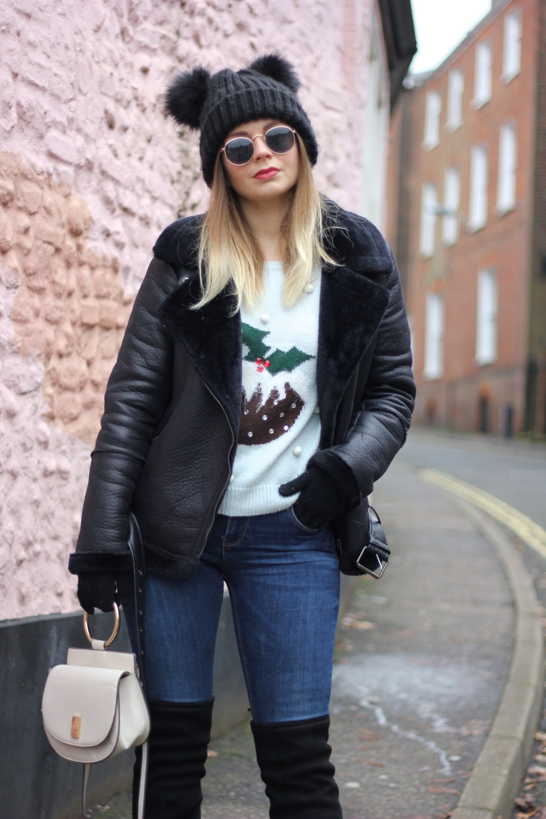 Christmas jumper outfit ideas