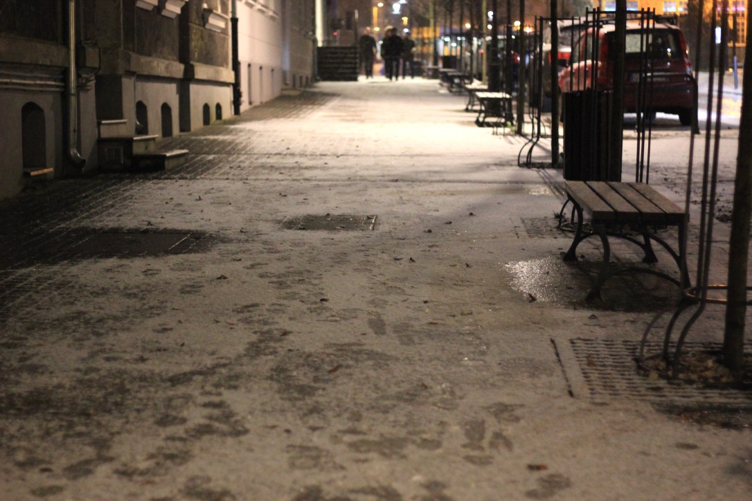 Gdansk snow