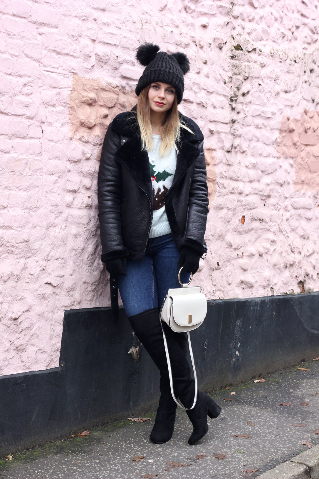 How to style a christmas jumper