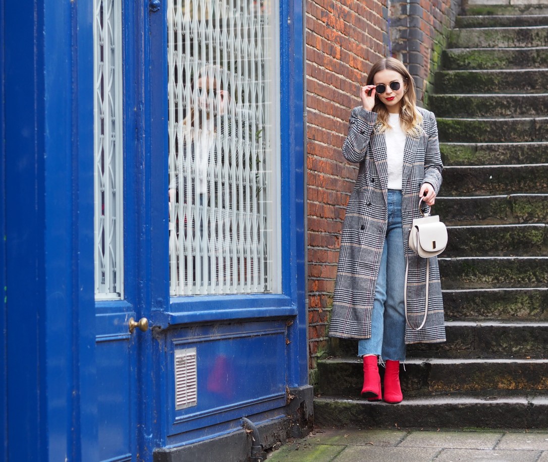 How to style red boots