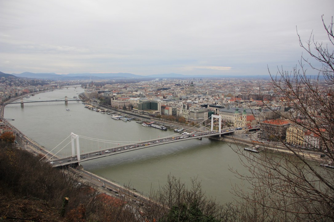 River Danube from Citadella Budapest