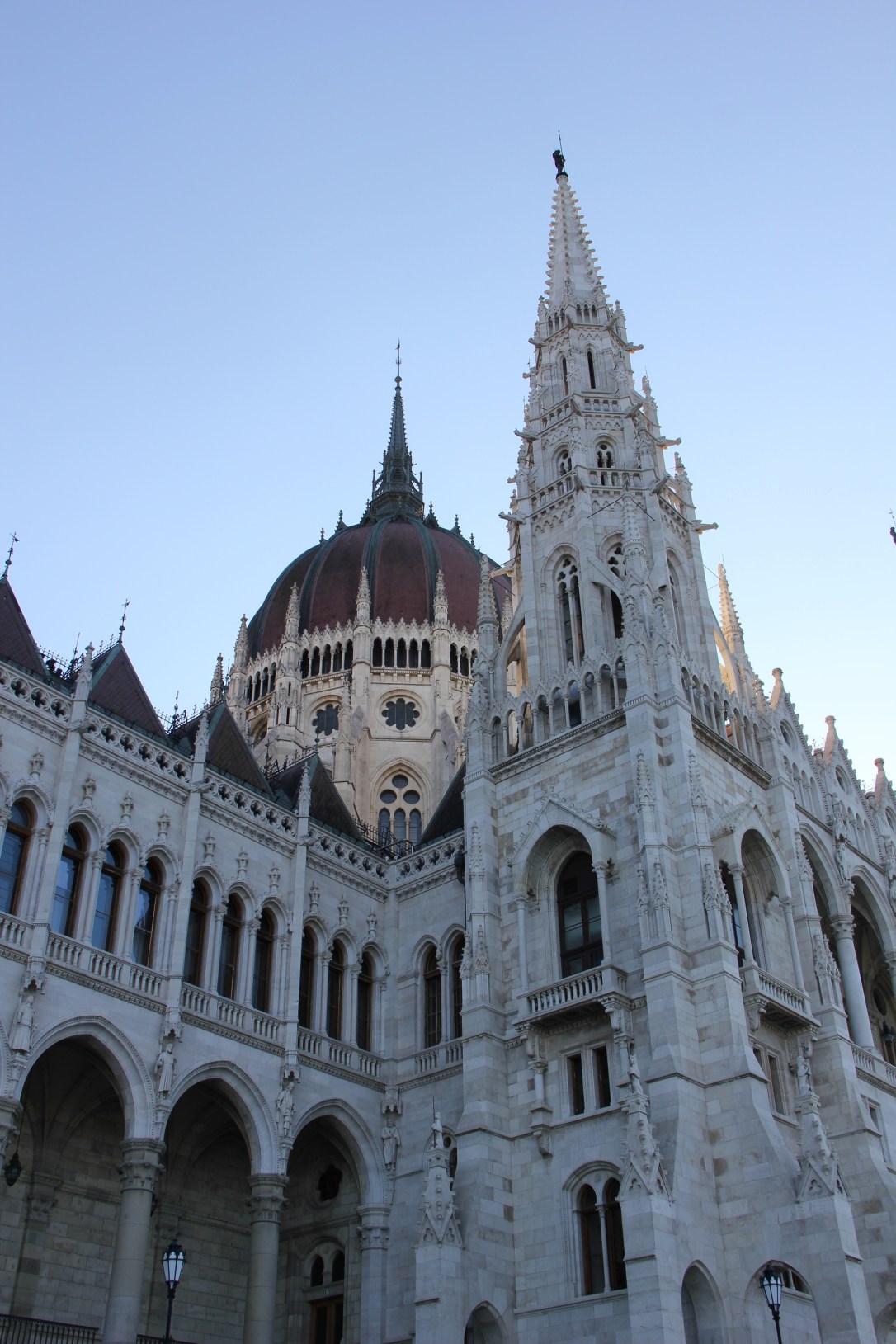 Hungarian Parliament building in Budapest
