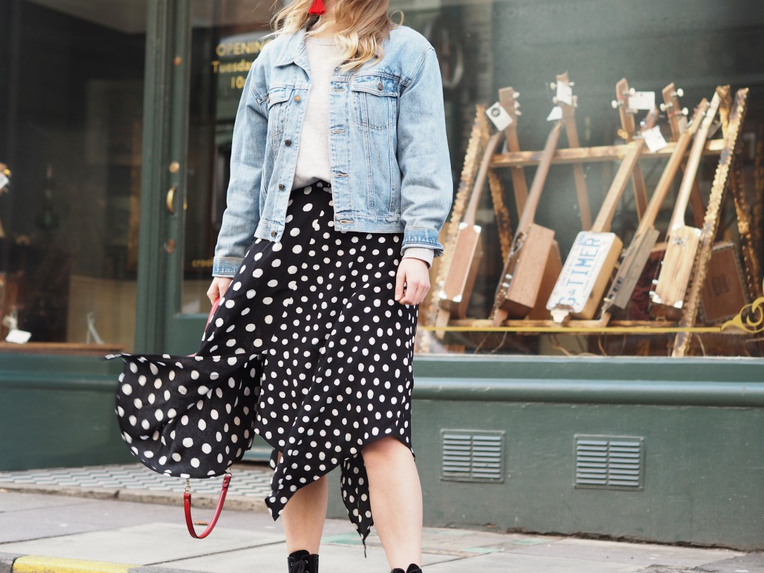 How to style a vintage denim jacket