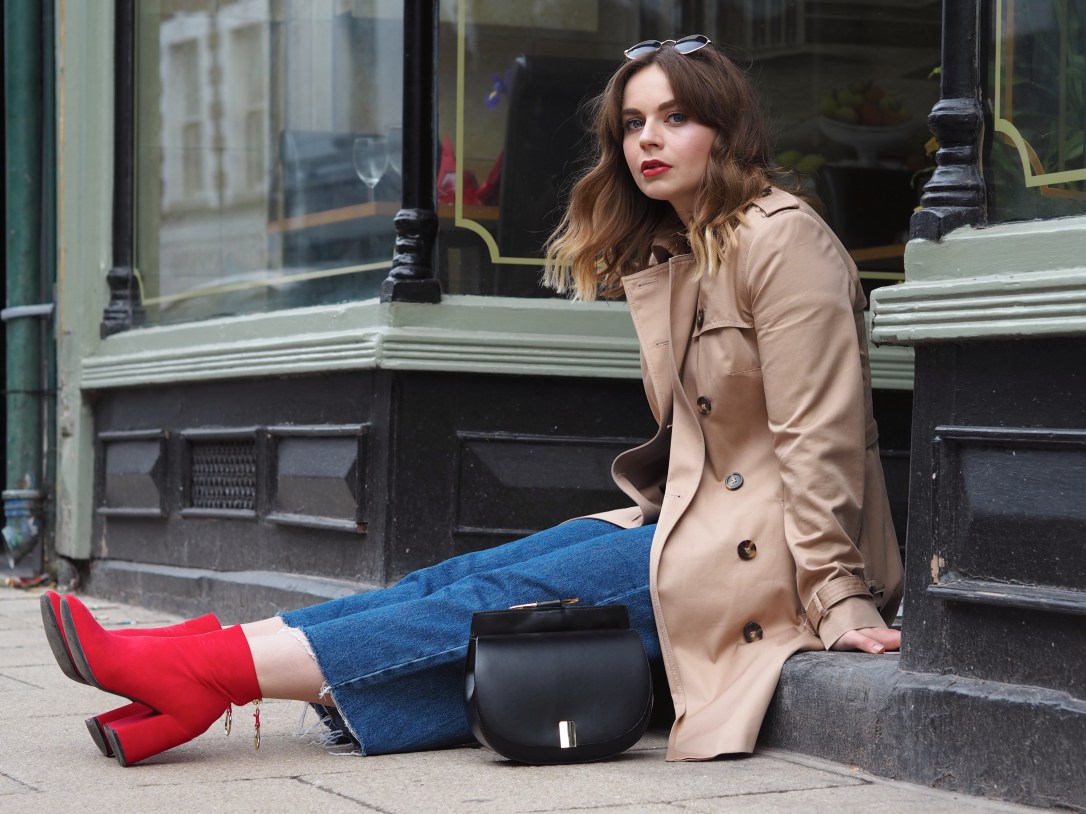 Spring trench coat styling