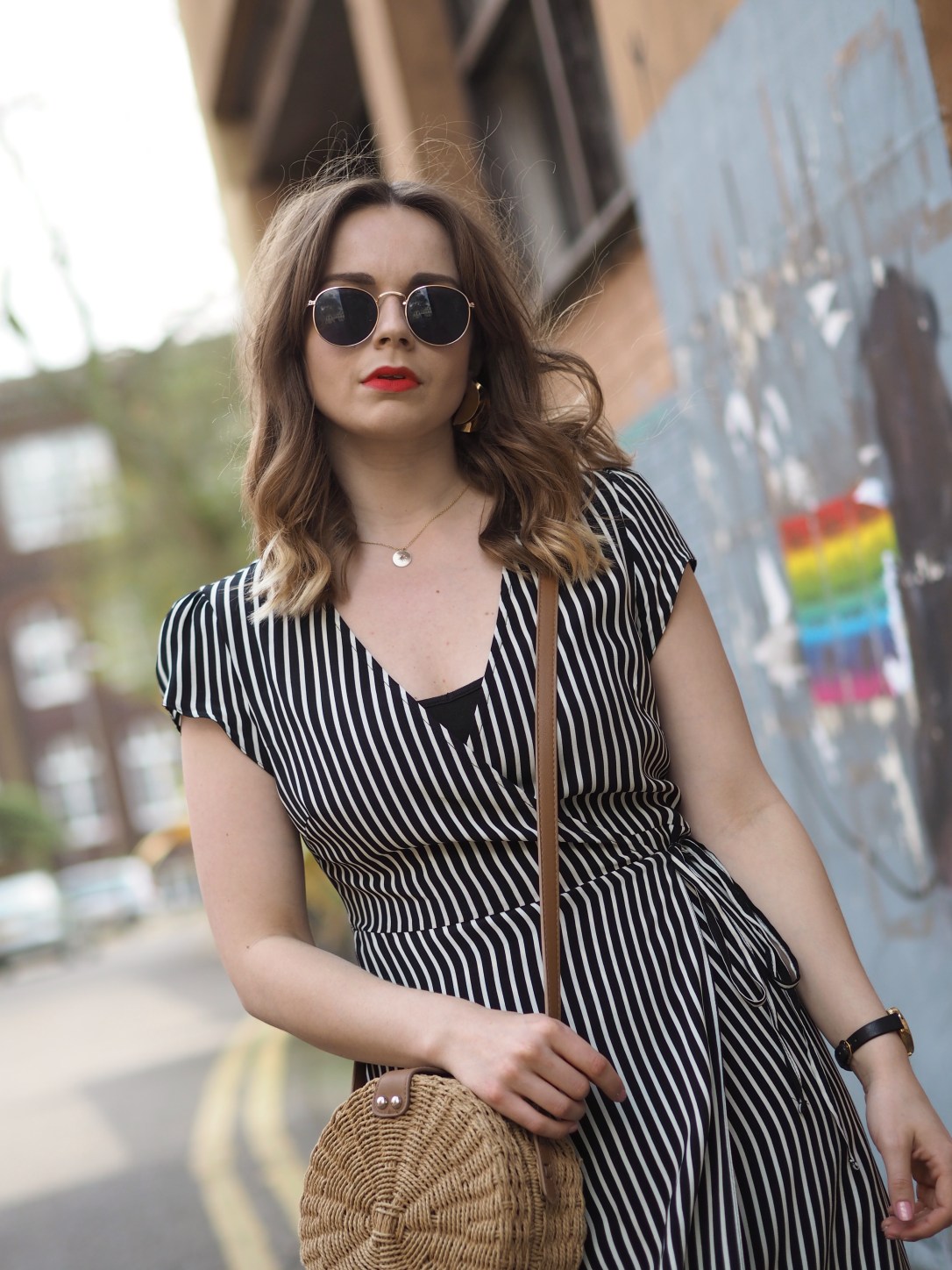 New Look striped dress