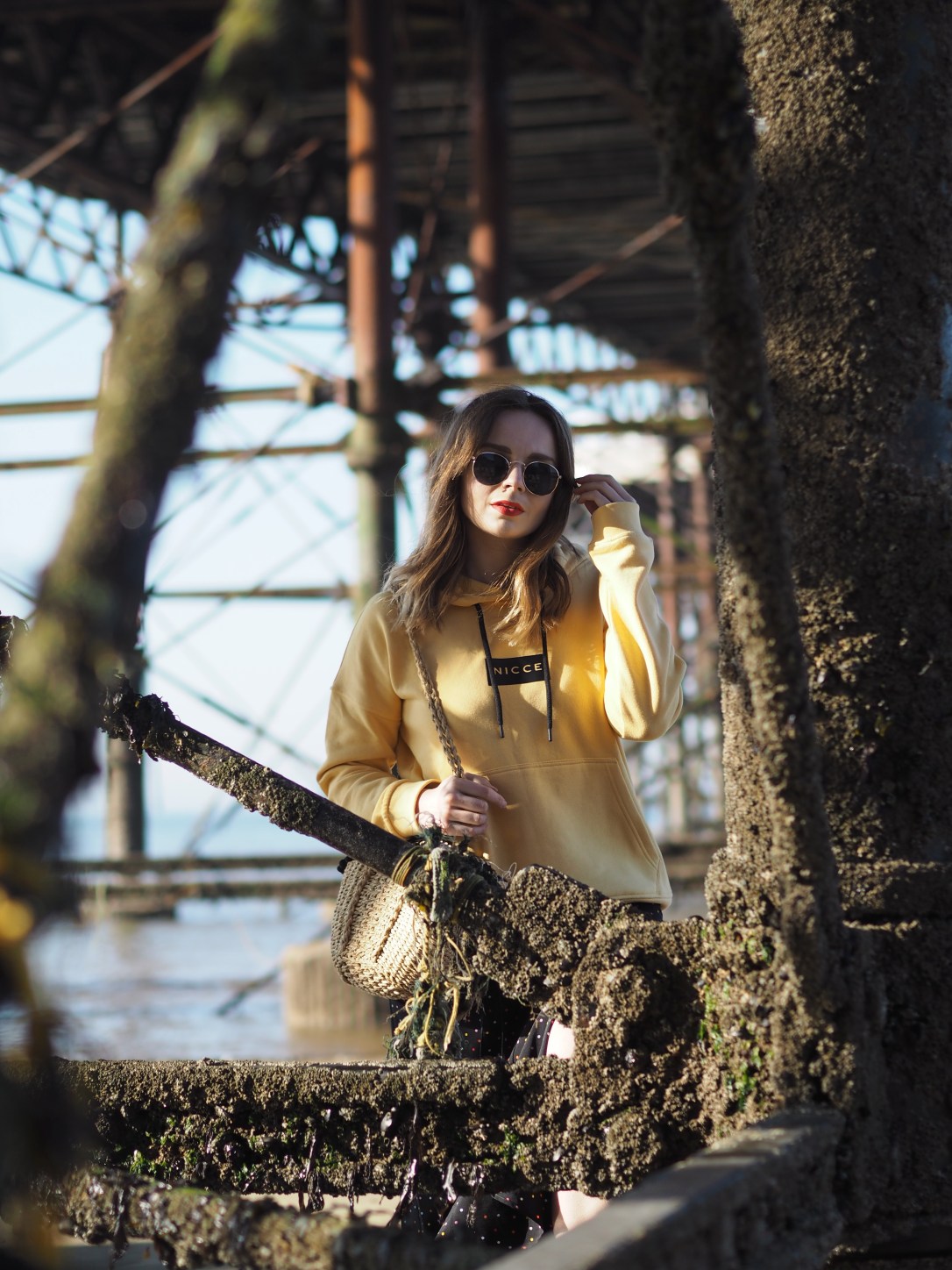 Yellow Nicce Ren Hoody