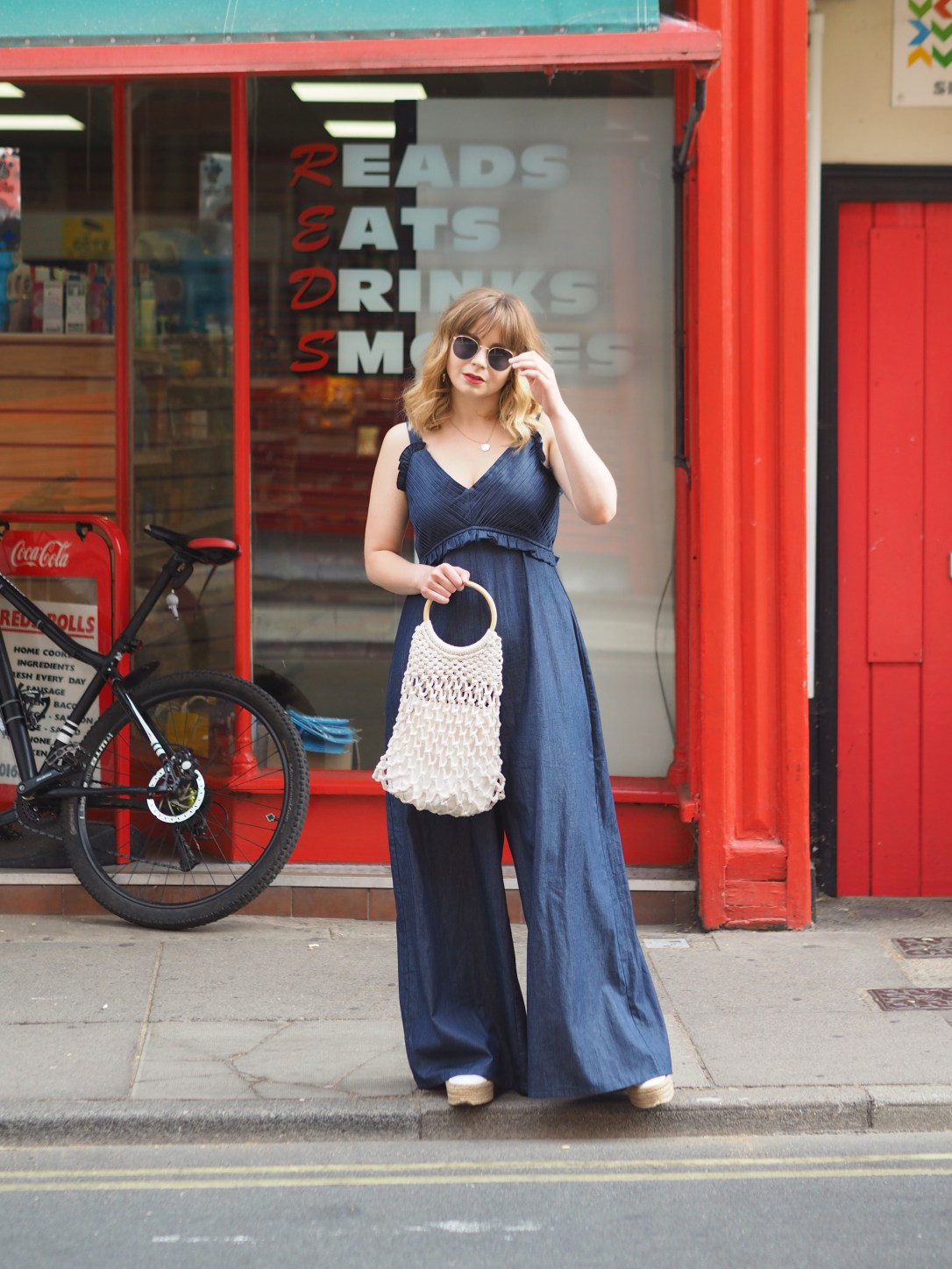 ELVI chambray jumpsuit