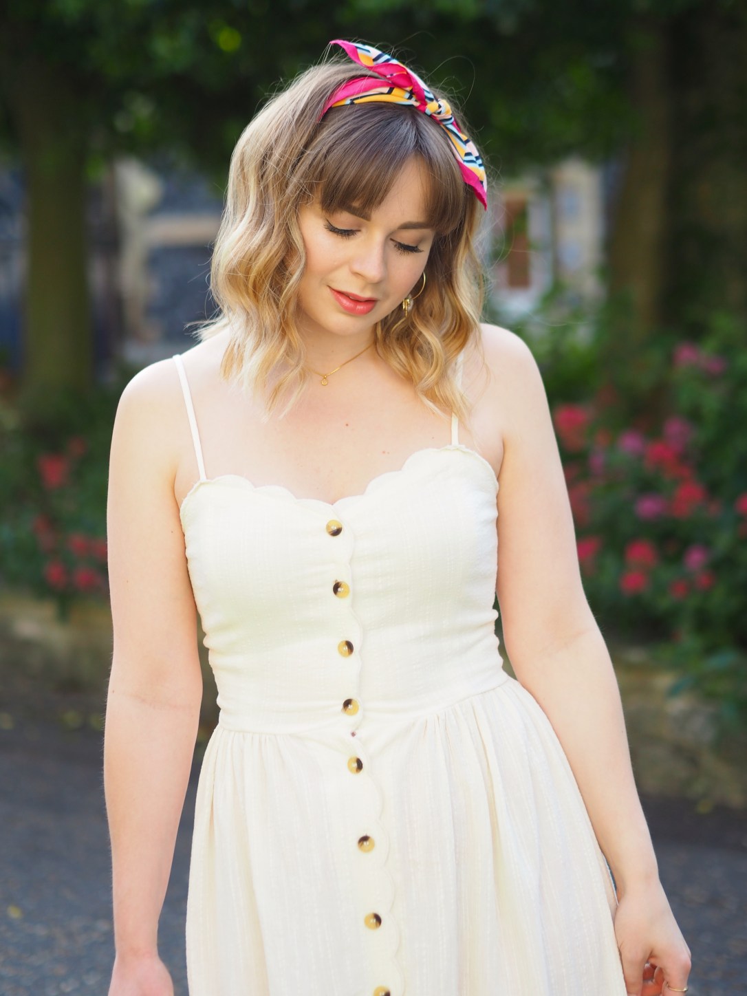 How to style a strappy midi dress for summer