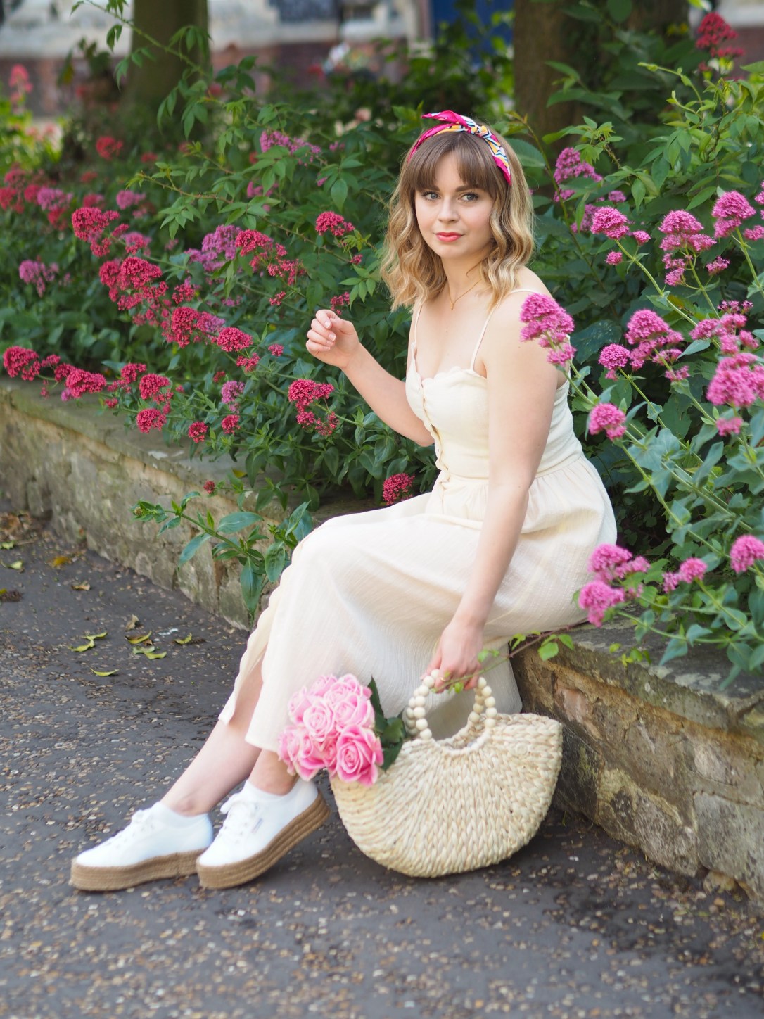 How to style a strappy midi dress