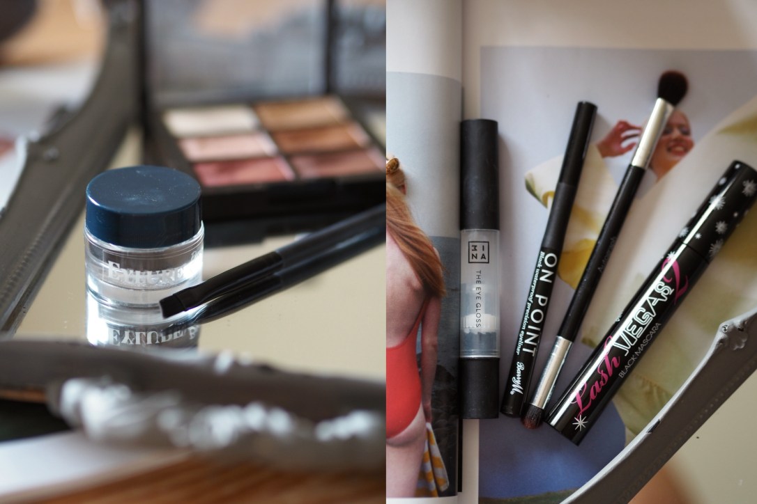 Holiday make up bag eye products