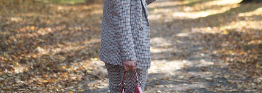 Ways to style a checked suit