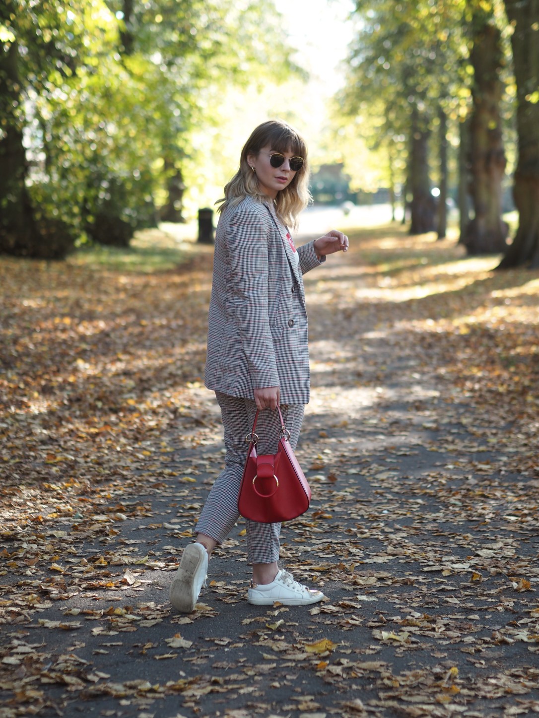 Ways to style a checked suit