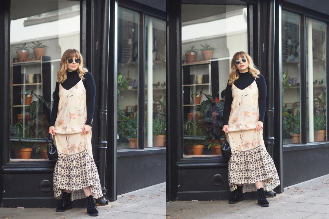 Styling a maxi dress for Autumn