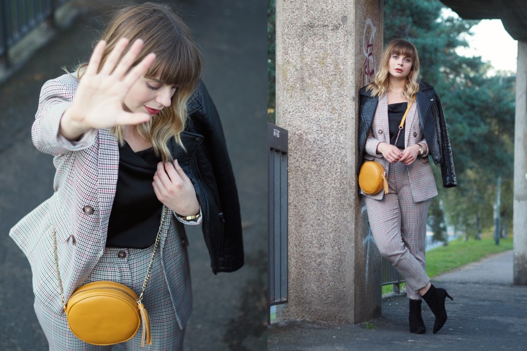 What to wear with a checked suit