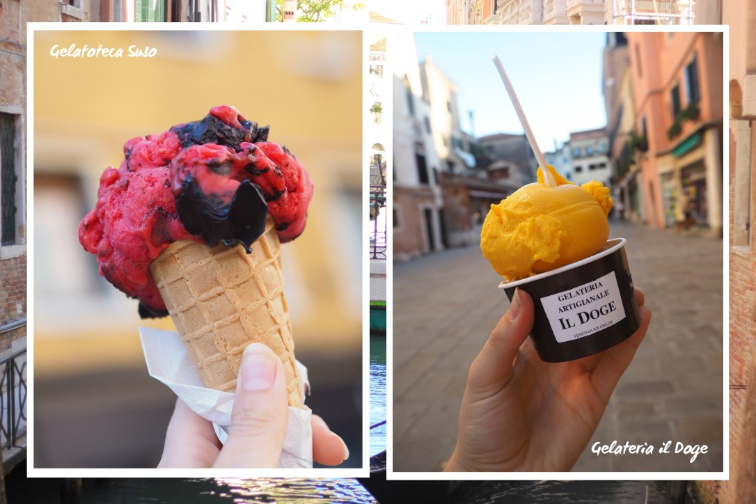 Where to eat vegan in Venice - gelato