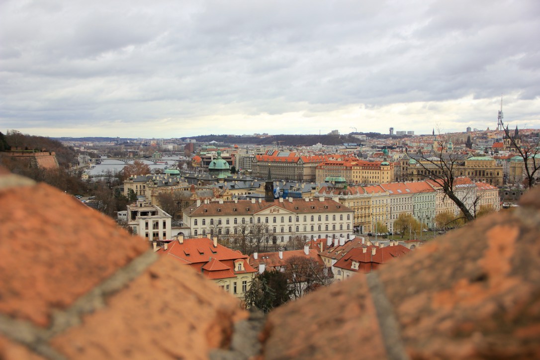 view from prague castle