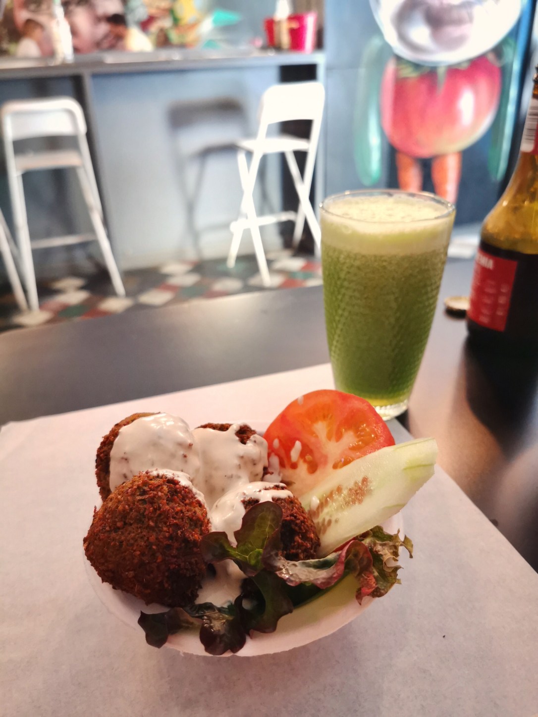 Where to eat vegan in Lisbon - Farm Food Ink Cafe