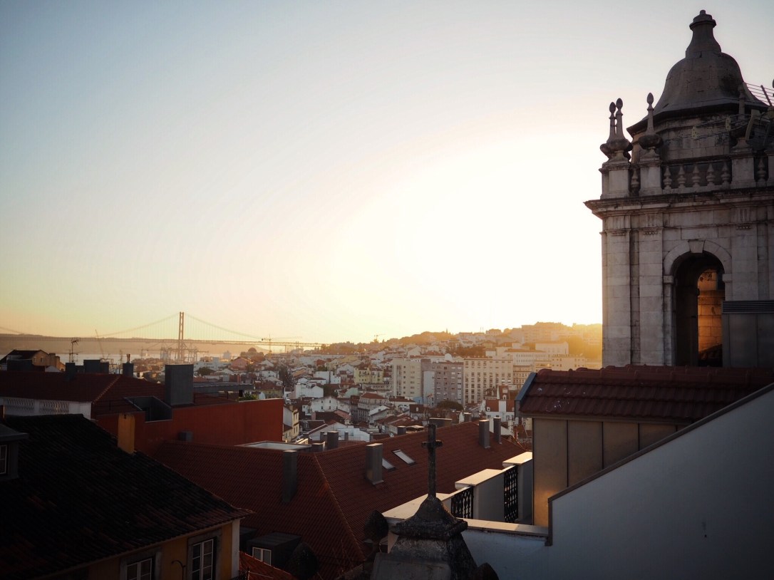 Lisbon at sunset
